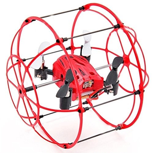 s-idee® 01653 S66 Quadrocopter im Käfig Flipfunktion u.v.m. Drohne 4 Kanal!